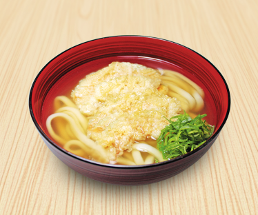 いも天うどん　370円