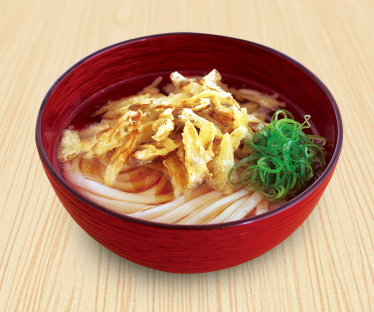 ごぼう天うどん　380円